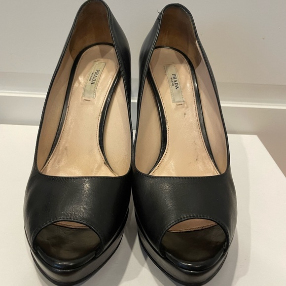 Prada peep toe pumps - Picture 4 of 13